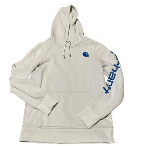 Carhartt  Relaxed Pullover Spell Out Clarksburg Hoodie 102791 GB4 Women's Sz XS